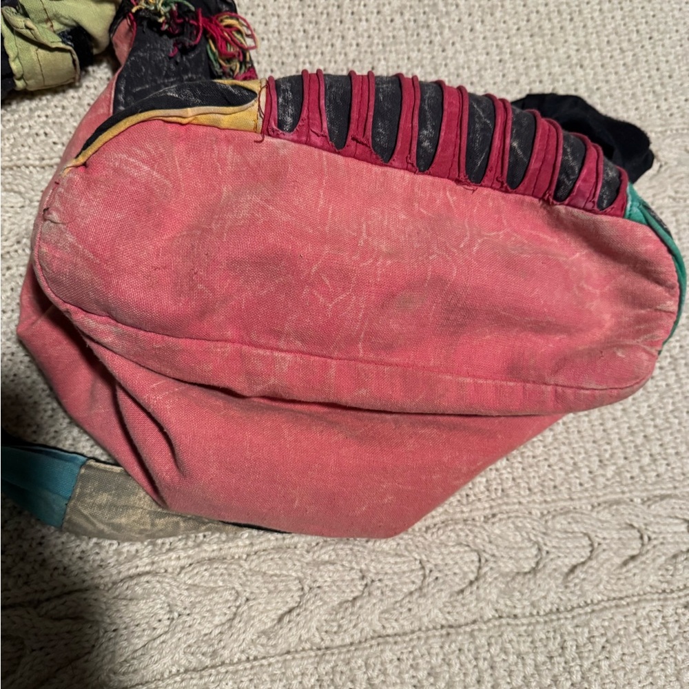 Colorful Patchwork Shoulder Bag - Picture 6 of 11